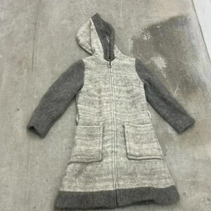 Vintage  pure icelandic sheepwool long cardigan sweater